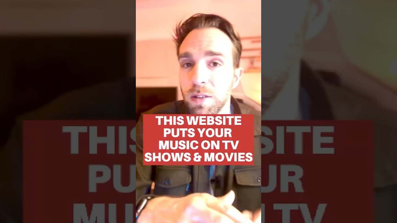 This website puts your music on tv shows and movies