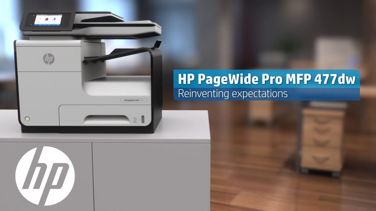 Imprimante multifonction jet d'encre HP PageWide Pro 477dw 4-en-1 couleur  recto/verso automatique (Wifi/USB 2.0/Ethernet)