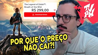 Por Que Jogos da Nintendo Não Caem de Preço?