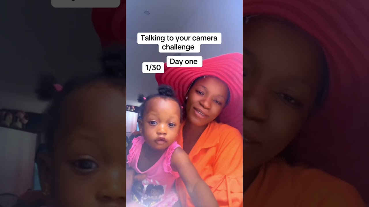 Talking to ur camera challenge 