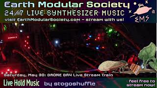 Live modular synthesizer performances 24/7 with Earth Modular Society