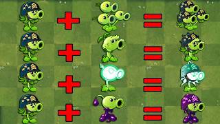 All Pea Plants Fusion & Evolution Into Mega Gatling Pea - Pvz 2 Discovery Net Worth