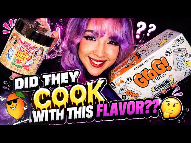 ASMR for people who buy drinks just because the can looked cool