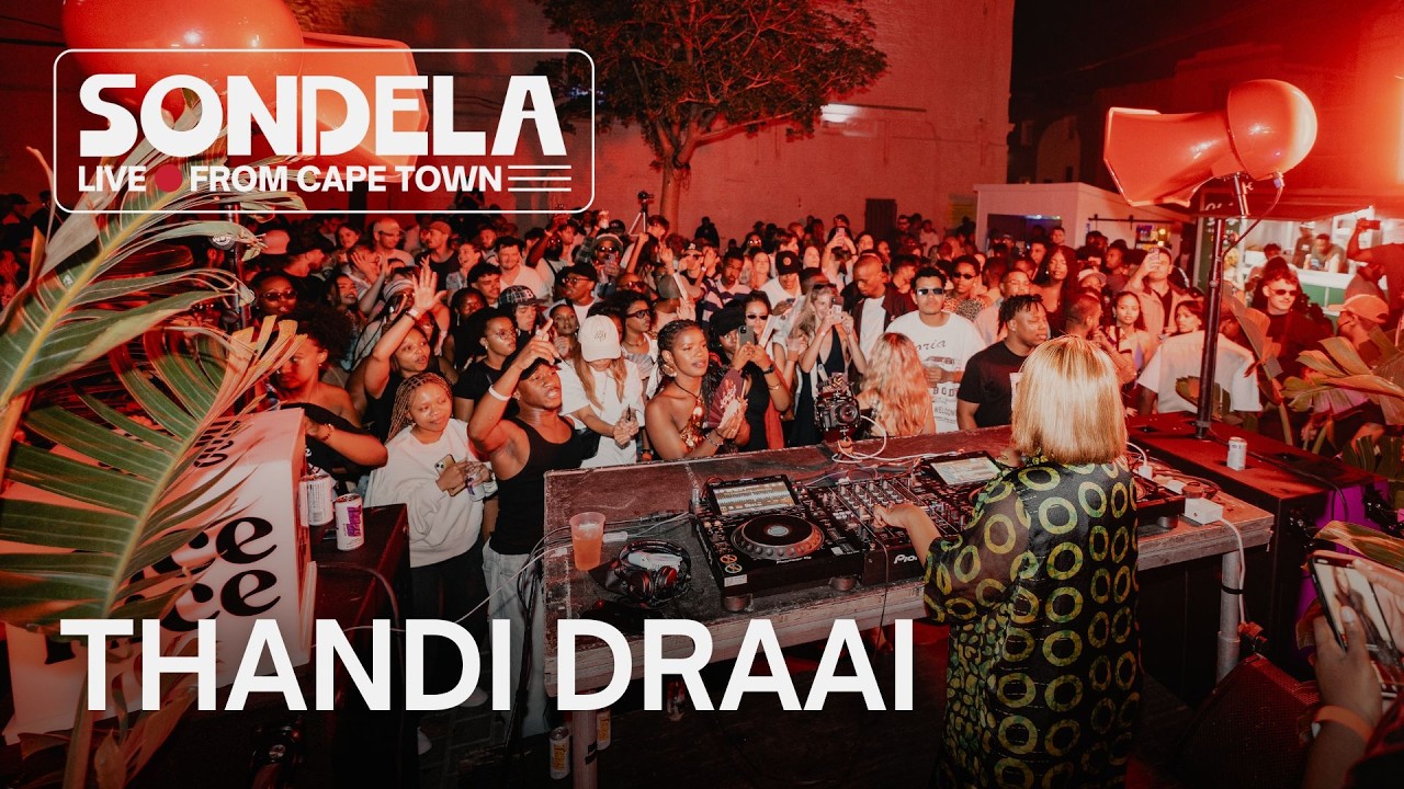 THANDI DRAAI | Sondela LIVE from Cape Town 19.12.2025 | Afro-House/Afro-Tech Mix