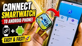 How to connect V20 Pro SmartWatch with Android Mobile?! Viwa Fit app! screenshot 4