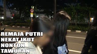 Tidak Patut Dicontoh! Remaja Putri Ini Mengaku Diajak Ikut Tawuran Di Jakarta Pusat - 86
