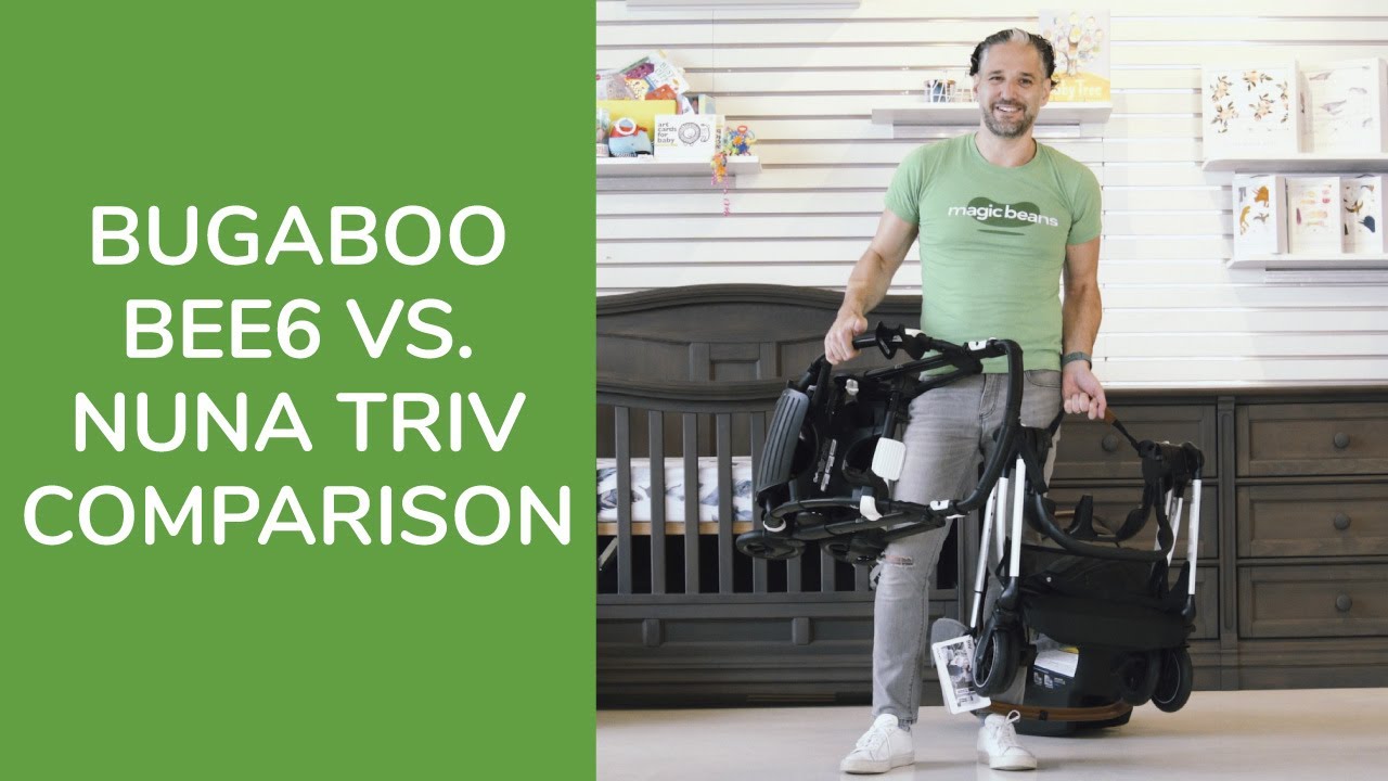 Bugaboo Bee6 vs. Nuna TRIV 2021 