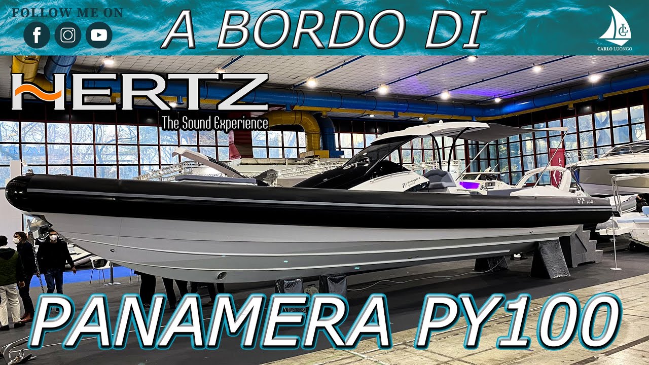 A bordo di panamera PY100