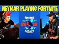 نيمار يلعب فورت نايت مع نينجا     
