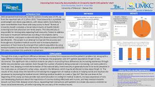 Improving Food Insecurity Documentation in University Health (UH) Patients' Chart