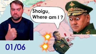 Update from Ukraine | Ruzzian Command Headquarters in Crimea Kaboomed | Shoigu, Gerasimov! Where...