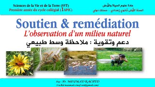 1APIC: Soutien et renforcement - Milieu naturel