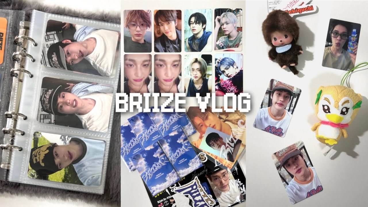 [브리즈 브이로그] 이것저것 8월 깡 | 또프 • 준등기깡 • 택배깡 • 미공포 • 라이징 미국반 • 털바인더 • 몬치치 & 시럽 인형 • 붐붐베 MD • 트레카