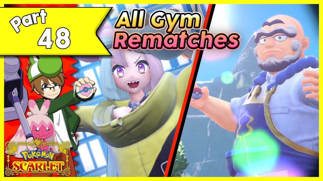 Pokemon Scarlet and Violet: All gym rematch guide