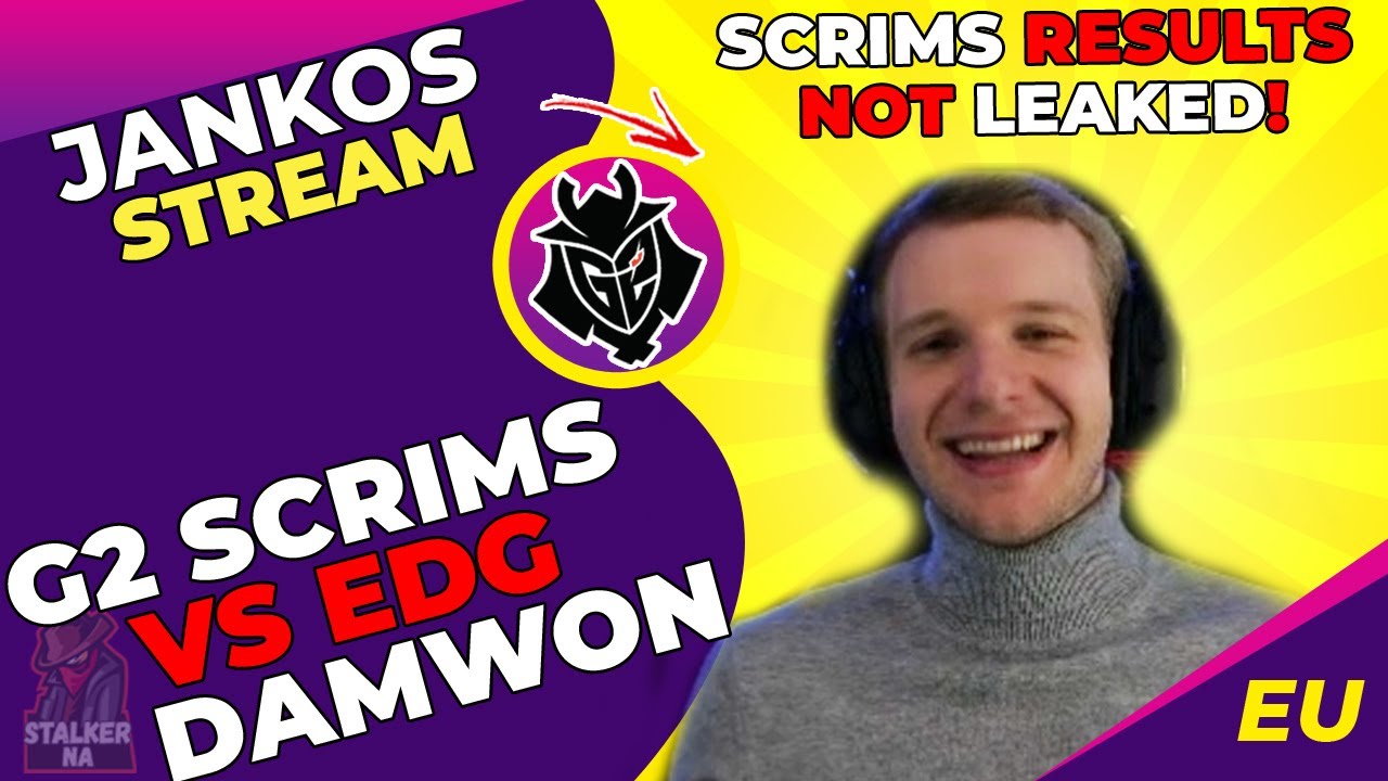 G2 Jankos About G2 Scrims vs Damwon and EDG 🤫