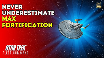 Never underestimate „Max Fortification“  | How to Play Star Trek Fleet Command | Outside Views STFC