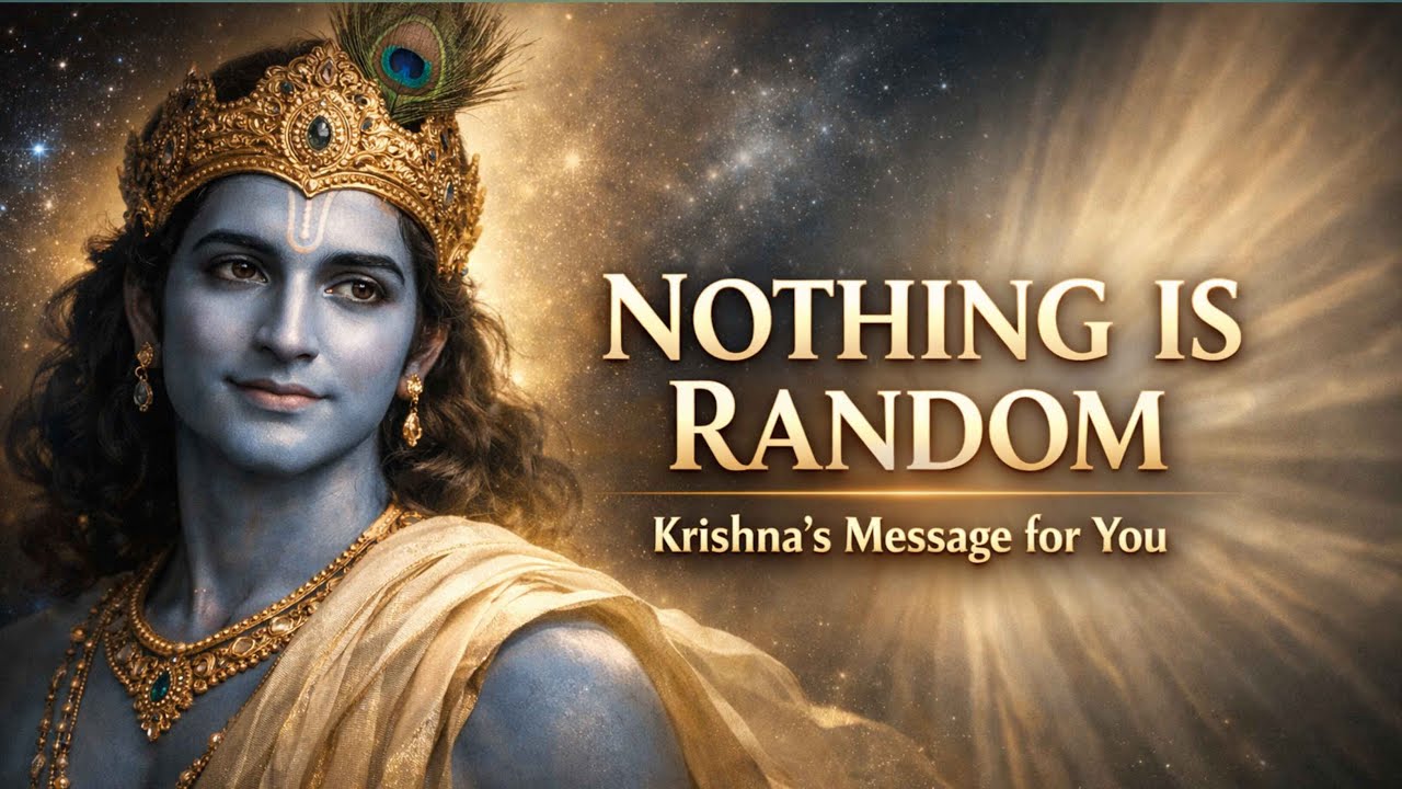 KRISHNA MESSAGE FOR YOU.. NOTHING IS RANDOM