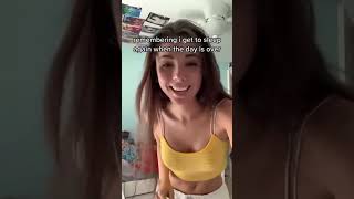 Sexy Girl See Through Tiktok Hot Girl Braless No Bra Novinha Com Farol Aceso 