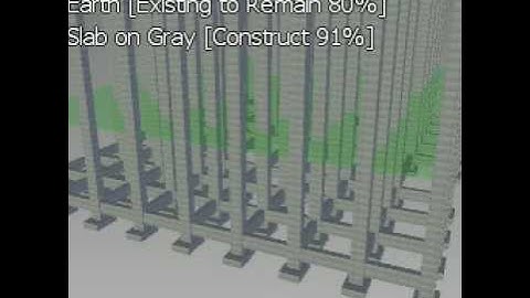 NavisWorks 4D Simulation - Animation - Saved Viewpoints