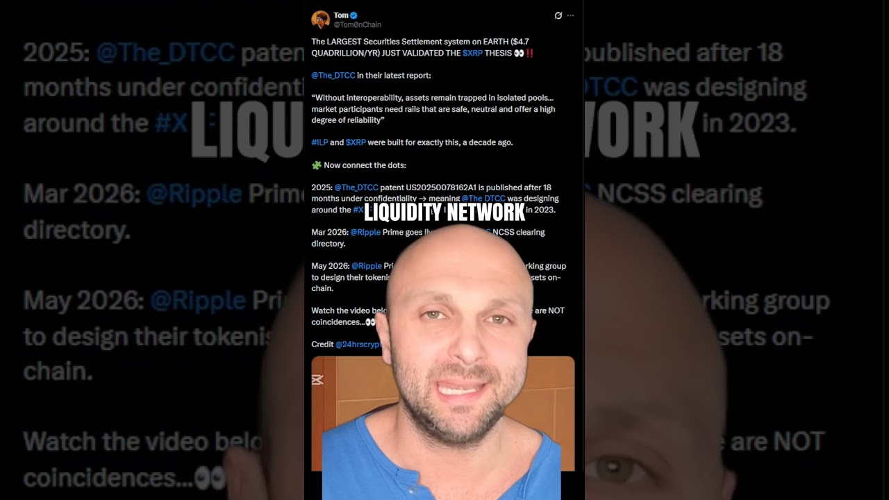 🚨THE DTCC VALIDATES #XRP!!?