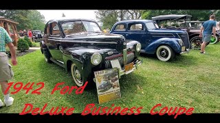 Athlete Statistics 1942 Ford DeLuxe Business Coupe ( at the 2021 Das Awkscht Fescht )