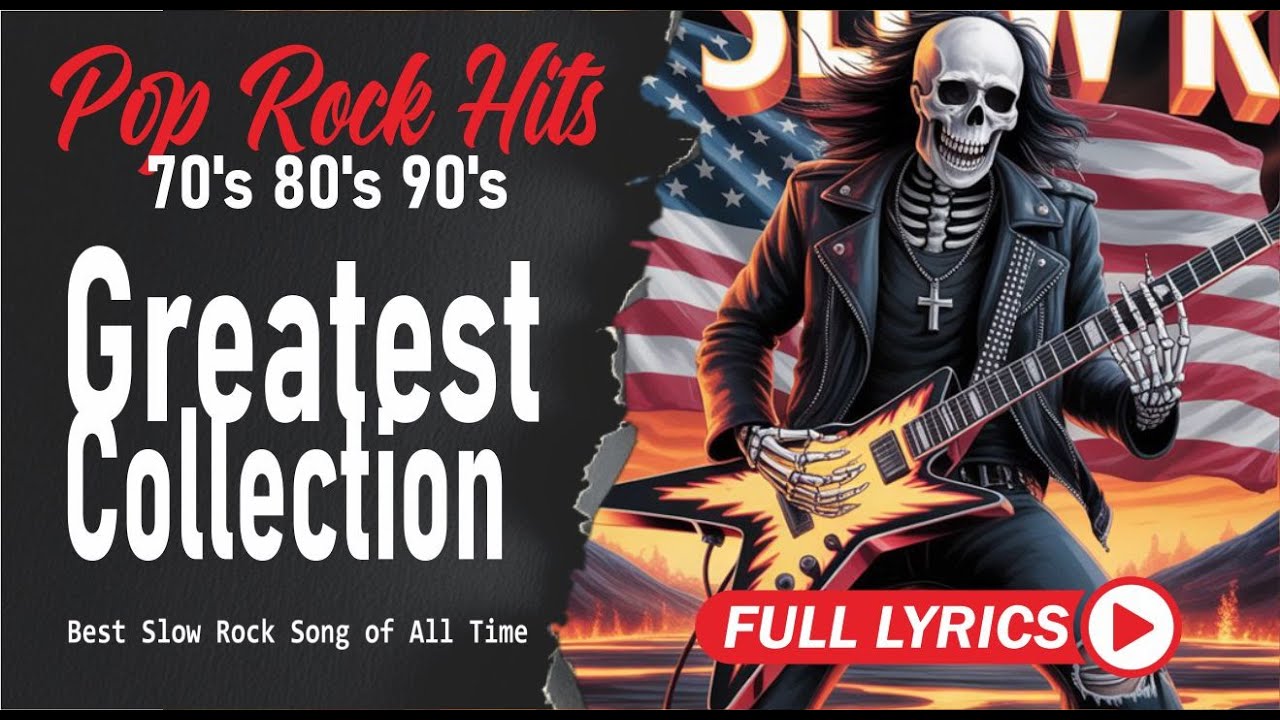 Slow Rock Love Song Nonstop Slow Rock Medley Rock Ballads 70s 80s 90s with Lyrics