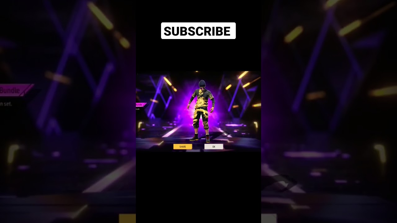 Free Fire New Gold Rush Royale 🔥 All Rare Items In Gold 😱