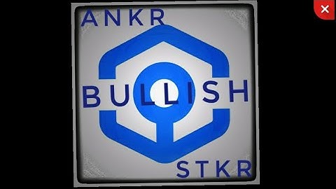 I am Crazy "Bullish" on $ANKR Network and the $STKR protocol