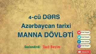 4-Cü Dərs - Manna Dövləti̇