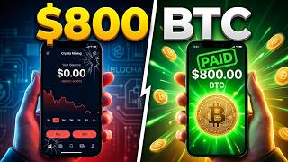 I Withdrew $800 in BTC! Best Bitcoin Mining App for Android & iPhone