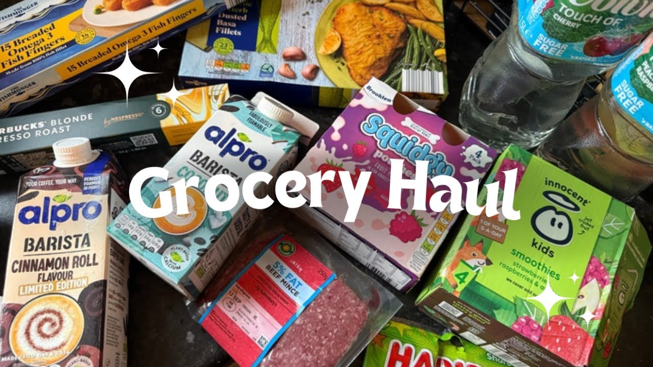 GROCERY HAUL | ALDI & SAINSBURYS