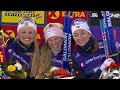 Jessie Diggins DOMINATES to Complete Historic USA Double in Tour de Ski Stage 3!