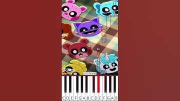 The Catnap Doll (@DDDDani1) Poppy Playtime Chapter 3 - Octave Piano Tutorial