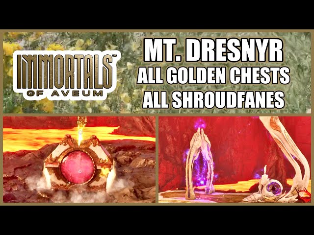 Immortals of Aveum - Mt. Dresnyr, All Golden Chests & Shroudfanes