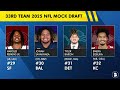 2025 NFL Mock Draft: NEW 1st Round Projections Featuring Cam Ward At #1 To The…