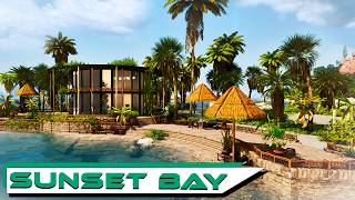ASA PvE Base "Sunset bay" | ASA Round Base Design | ASA Astraeos Base Location