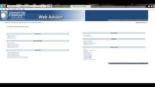 How to check your course schedule in WebAdvisor