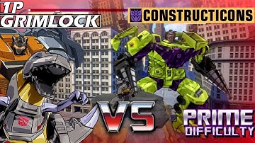 Transformers Devastation - Grimlock Vs Constructicons (Prime Difficulty) v2