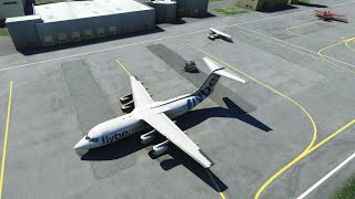 Flight Simulator Live Stream Exploring the Alps in the BAe 146