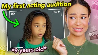 Reacting To My First Acting Audition And Role On Tv...