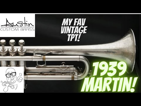 Definitely my favorite Vintage Trumpet! The 1939 Martin Handcraft