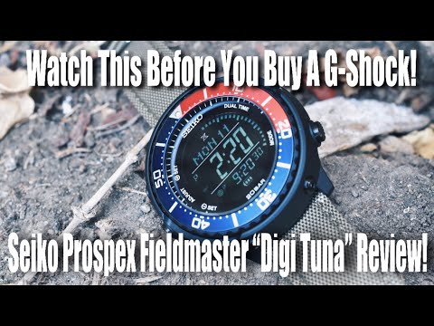 Watch This BEFORE You Buy A G-Shock! (Seiko Prospex Digi Tuna Review ...