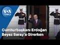 Cumhurbaşkanı Erdoğan Beyaz Saray'a Girerken