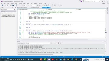 كود الاضافة في برنامج فيجوال بيسك دوت نت vb.net - insert