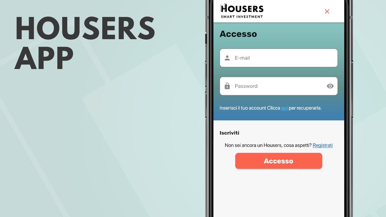 Housers APP | Smart investment | 