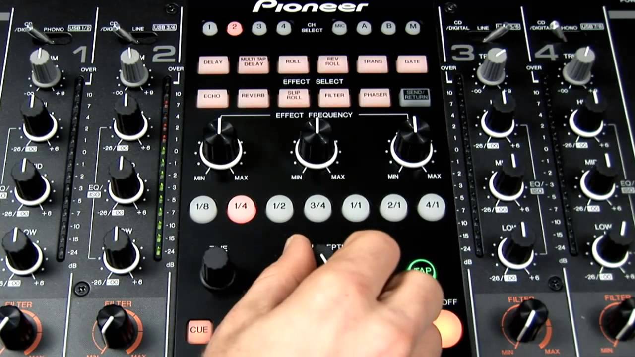 Pioneer DJM 2000 4 Channel Remix Effects Controller Mixer - CPS