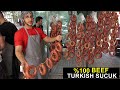Turkish beef sucuk recipe traditional spicy big meat sausage