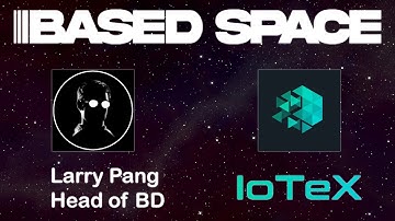 Larry Pang, Head of Business Development at IoTeX - BASED SPACE EP. 51