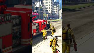 How Firefighters Changed in GTA Games #shorts #gta