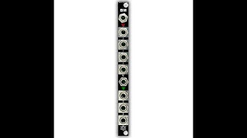 Synthrotek BM - 2HP Eurorack Buffered Multiple Module